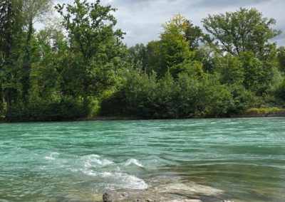 Fliessendes Wasser als Symbol für das Lösen von Blockaden