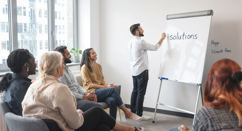 Flipchart Gruppe